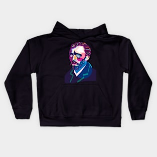 Wpap Gogh Kids Hoodie